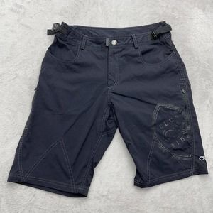 Club Ride CR Shorts Mens Small Black Hiking Outdoor Performance Rodeo 10.5"